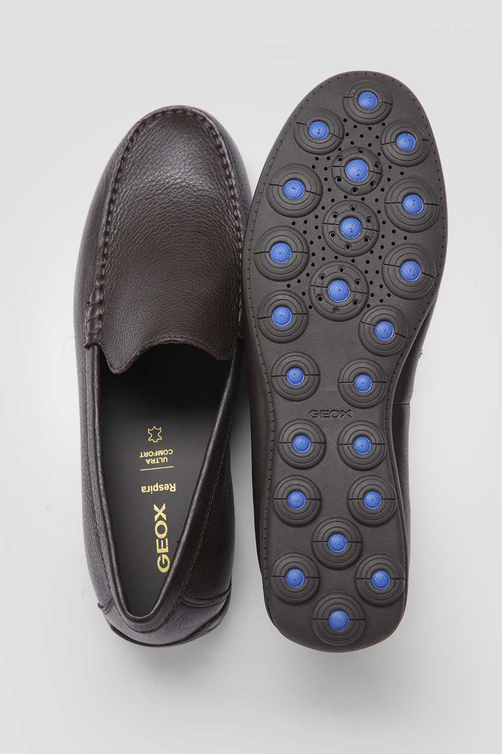 נעלי מוסקין עור SPHERICA EC16 בצבע חום