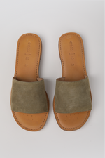 כפכפי זמש MADDALUSIAC בצבע זית