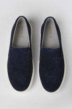 נעלי מוקסין זמש DEIVEN בצבע נייבי