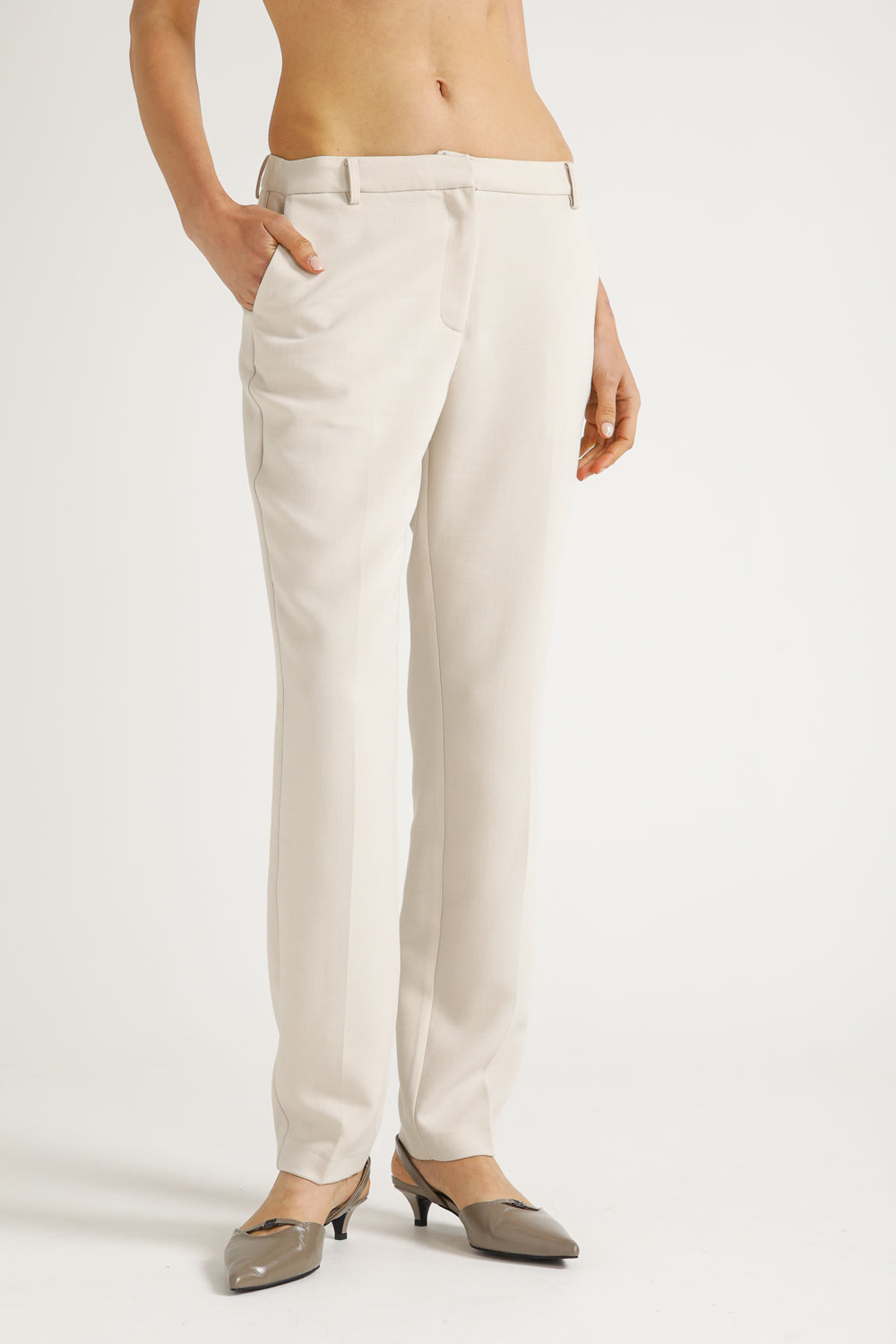 מכנסיים מחויטים בגזרת סיגר | קנת קול