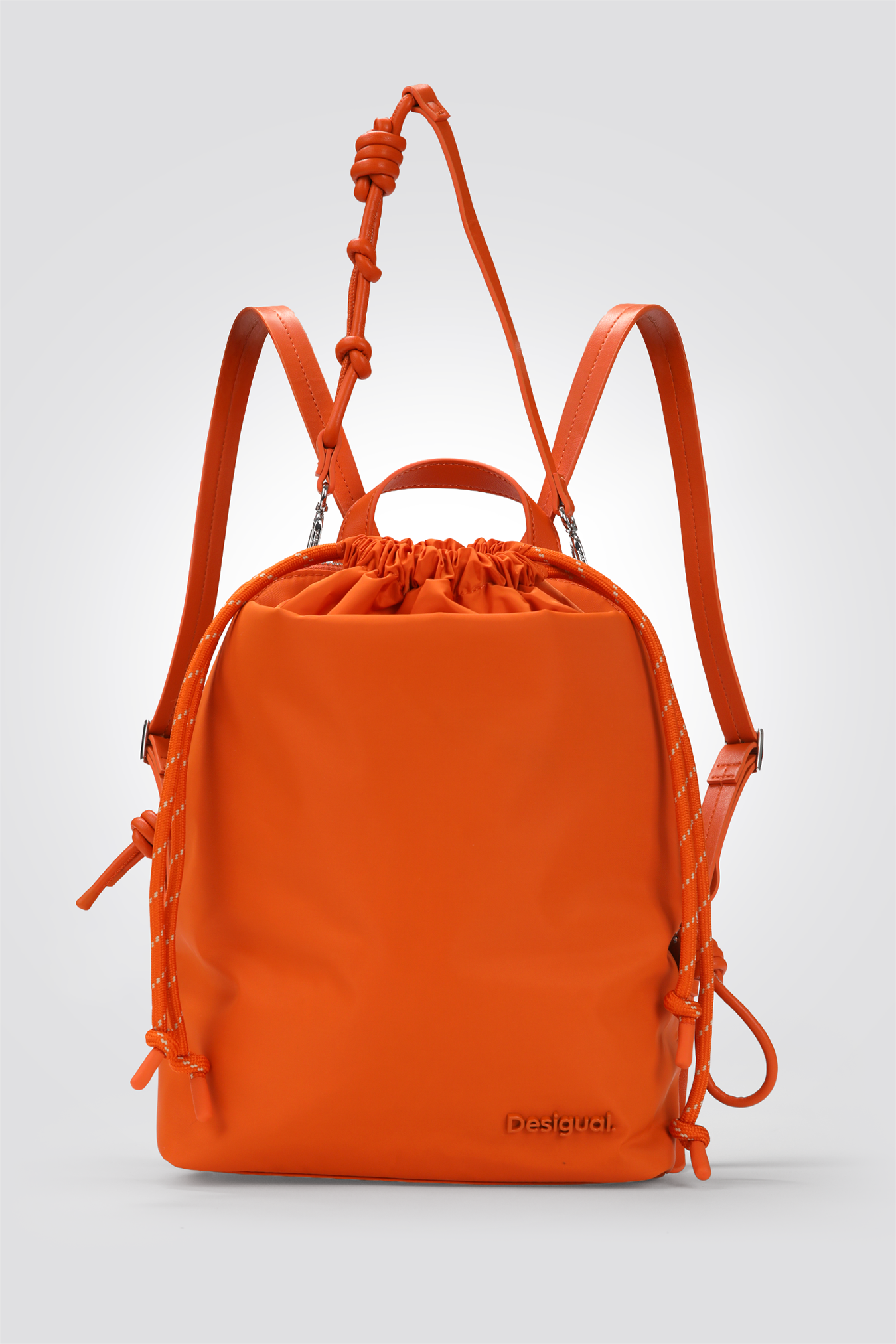 תיק גב לנשים בצבע כתום