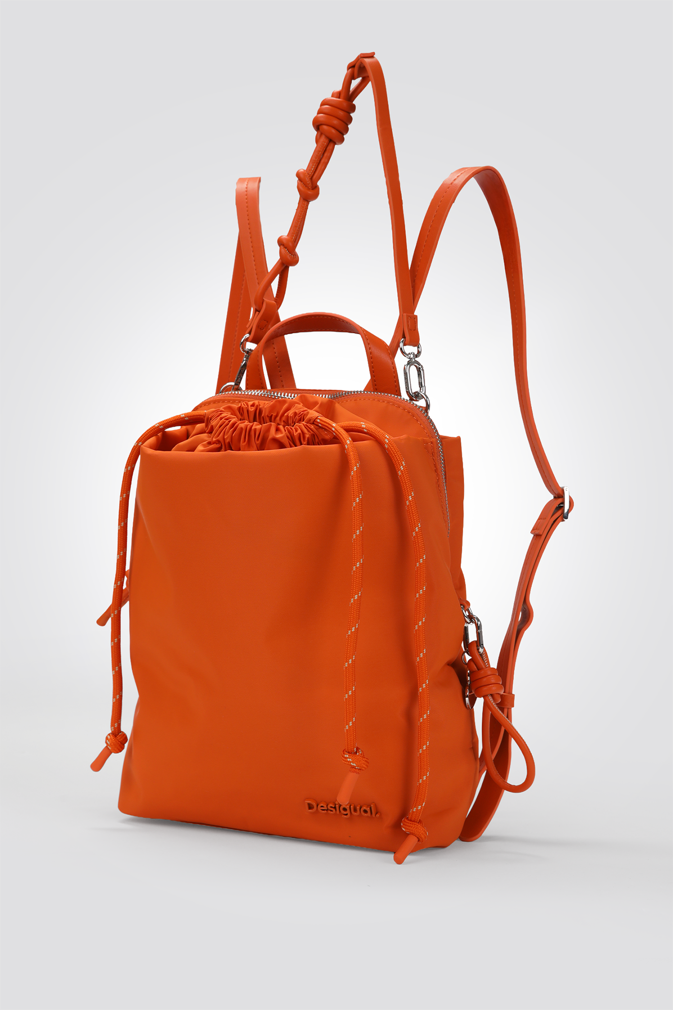 תיק גב לנשים בצבע כתום