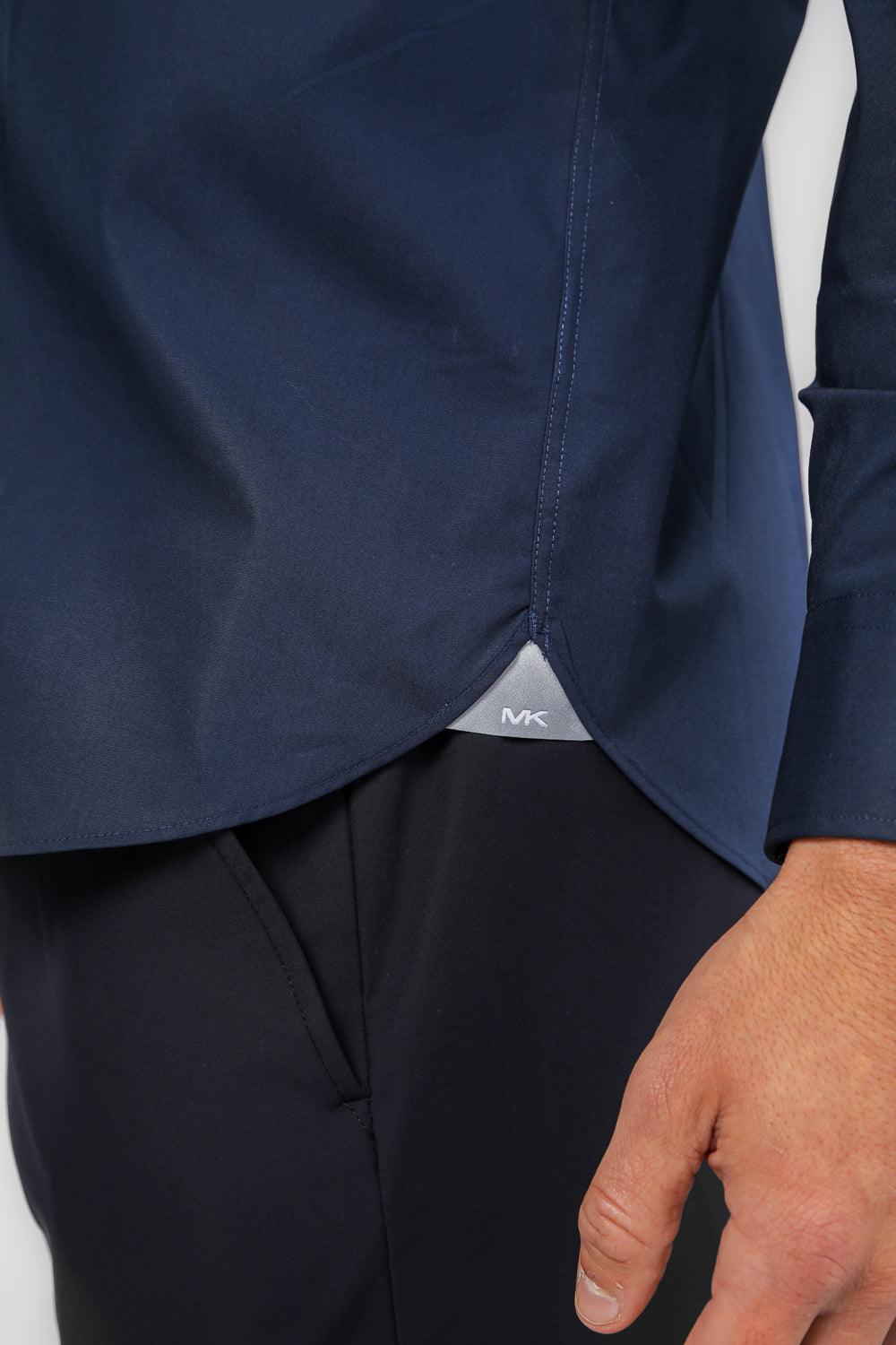 חולצה מכופתרת STRETCH MODERN בצבע נייבי - MASHBIR//365