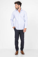 חולצה מכופתרת STRETCH MODERN בצבע תכלת - MASHBIR//365