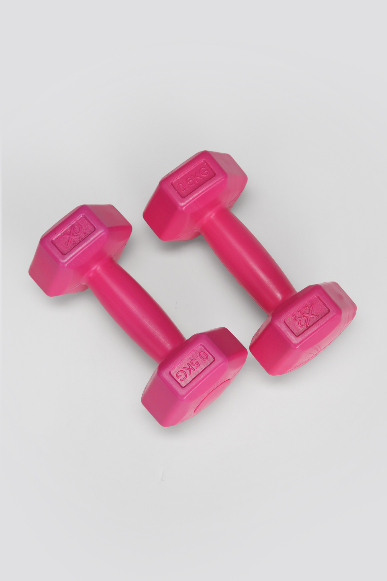 סט משקולות יד בצבע ורוד 500 גרם