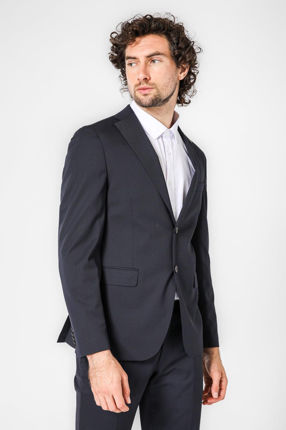 חליפה מחוייטת TRAVEL בצבע נייבי - MASHBIR//365