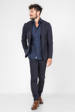 בלייזר מחוייט PERFORMANCE בצבע נייבי - MASHBIR//365