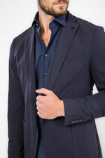 בלייזר מחוייט PERFORMANCE בצבע נייבי - MASHBIR//365