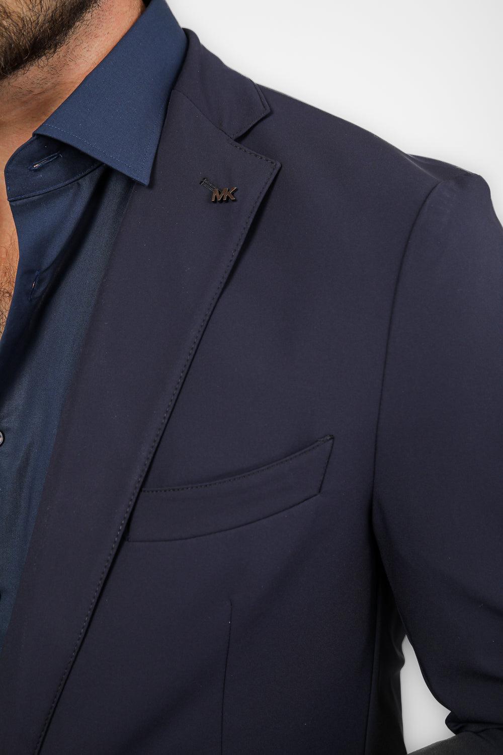 בלייזר מחוייט PERFORMANCE בצבע נייבי - MASHBIR//365