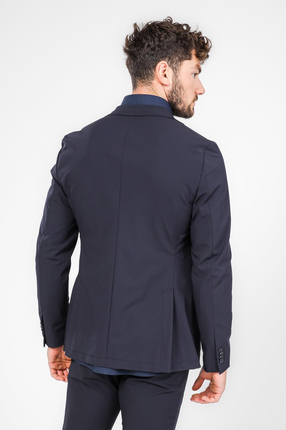 בלייזר מחוייט PERFORMANCE בצבע נייבי - MASHBIR//365