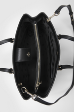 תיק יד לנשים בצבע שחור 
