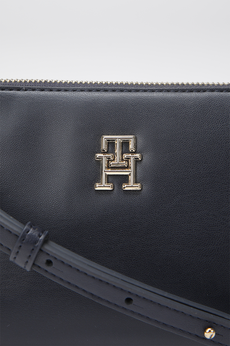 תיק צד לנשים בצבע כחול כהה 