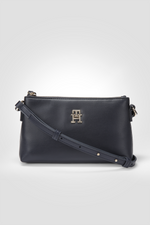 תיק צד לנשים בצבע כחול כהה 