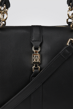 תיק יד לנשים בצבע שחור 
