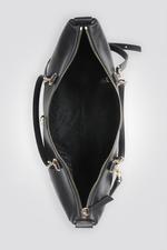 תיק יד לנשים בצבע שחור 
