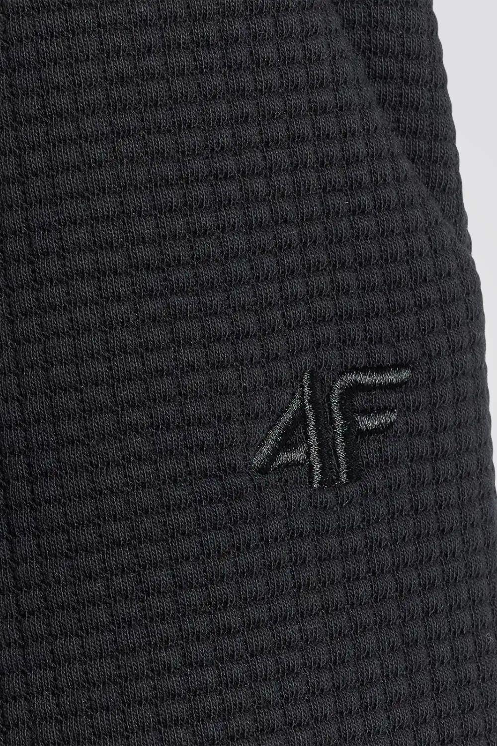 מכנסיים ארוכים Waffle-Knit Sweatpants לנשים | 4F 