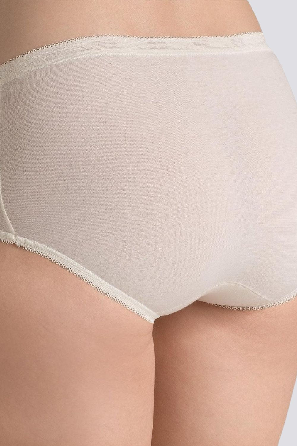 תחתוני BASIC+MIDI צבע פנינה