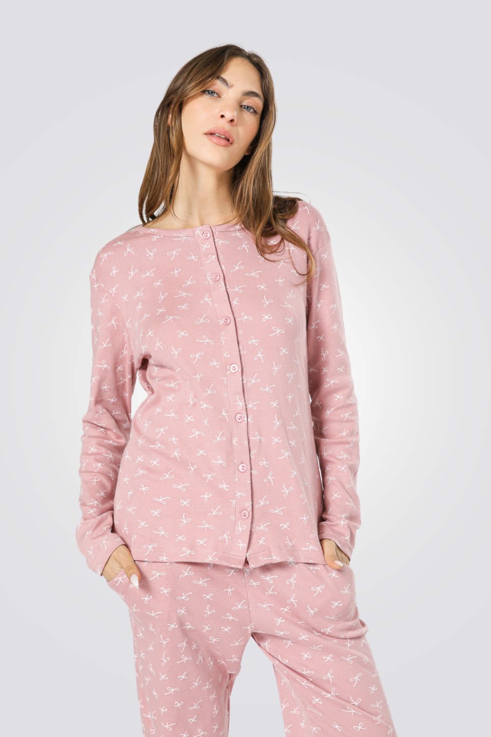 סט פיגמה כפתורים הדפס פפיונים