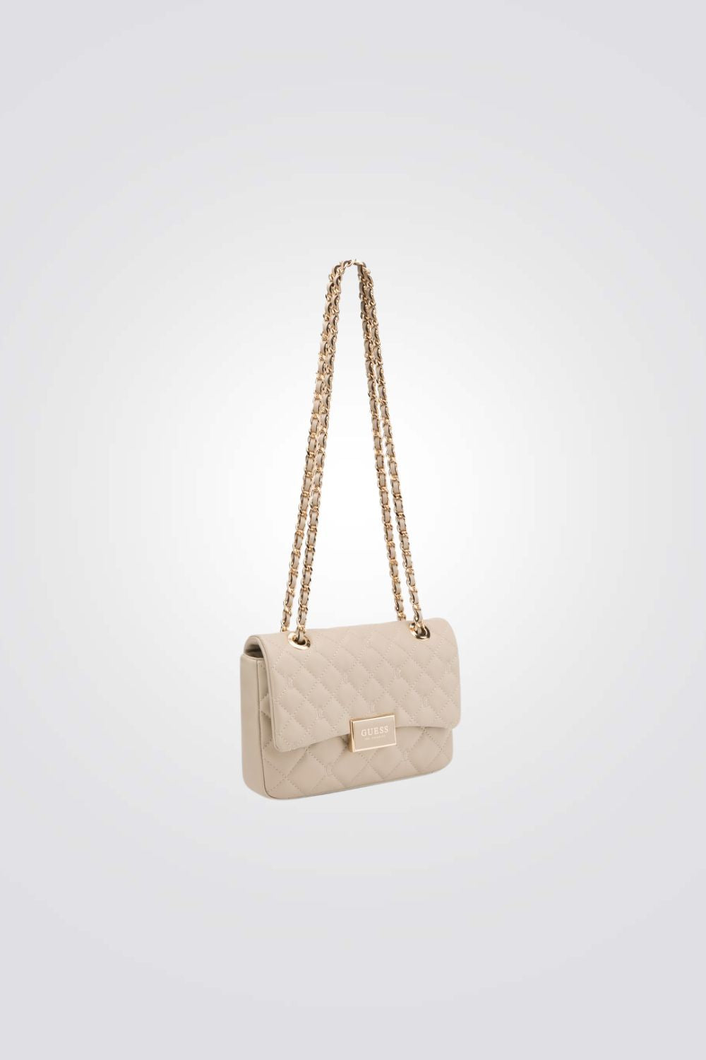 תיק צד קטן GWYN בצבע בז'