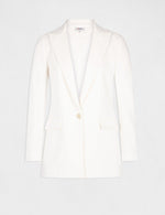 ג'קט מחוייט בצבע OFF WHITE - MASHBIR//365