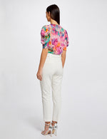 חולצה מכופתרת בהדפס צבעים - MASHBIR//365