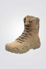 נעליים טקטיות גבוהות בצבע בז'