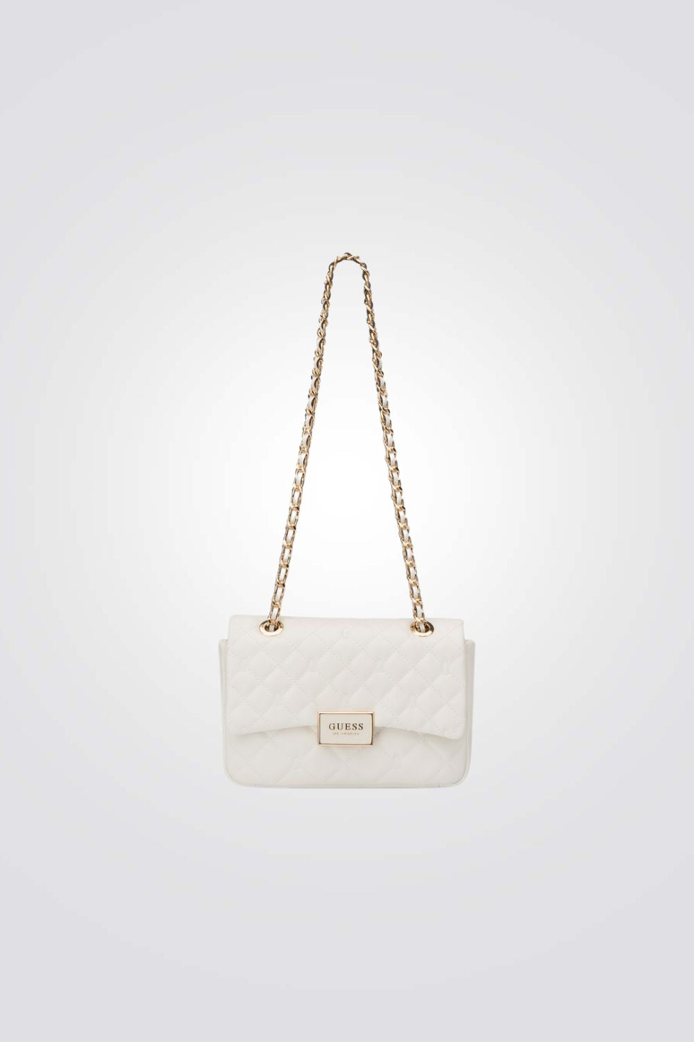 תיק צד קטן GWYN בצבע שמנת