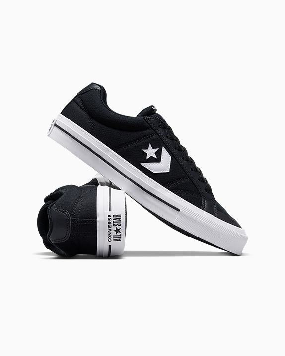 סניקרס לגברים CONVERSE SPORT CASUAL OX בצבע שחור