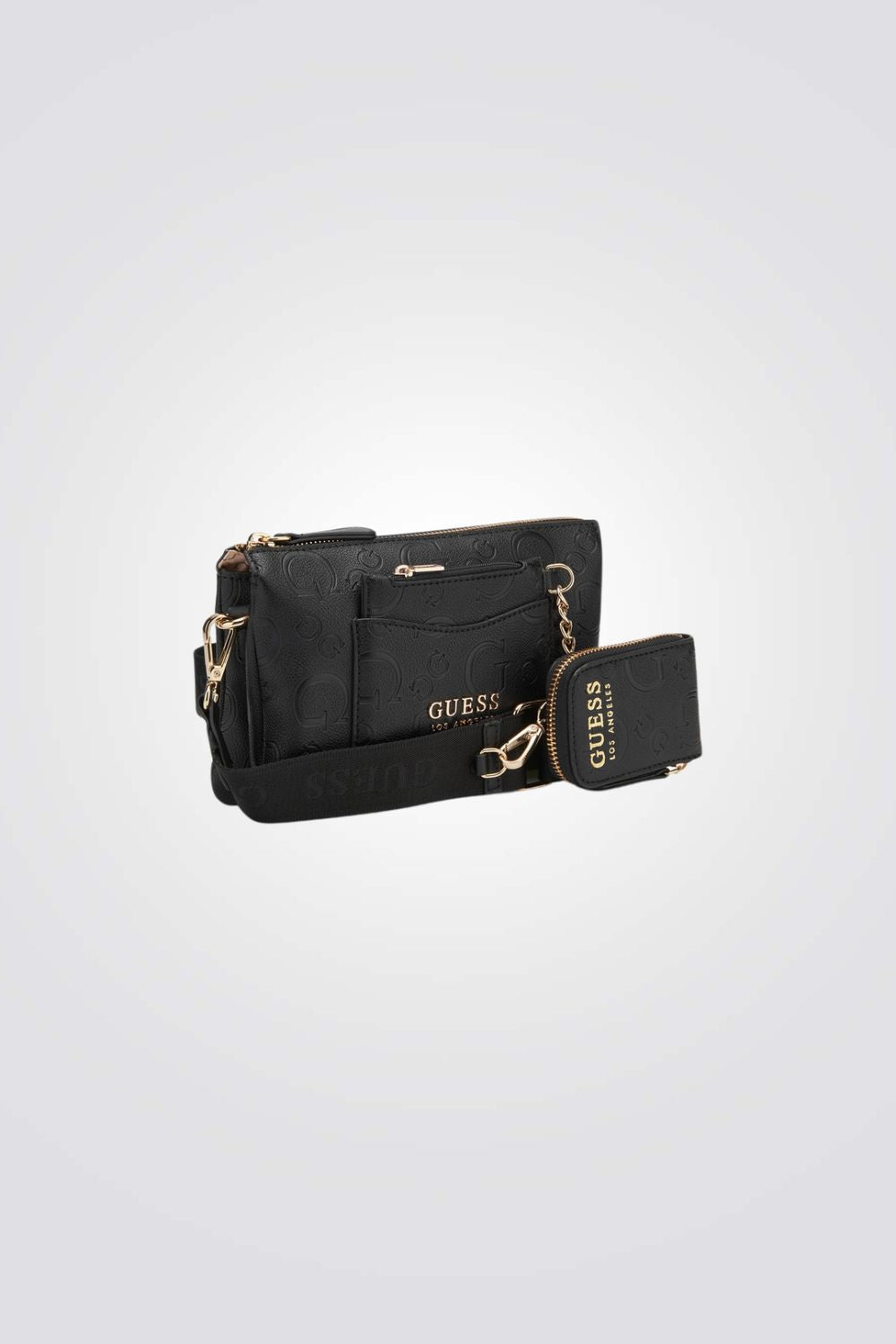 תיק צד מיני לנשים בצבע שחור