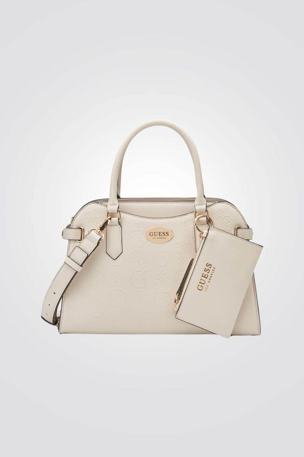 תיק יד עם נרתיק בצבע אבן