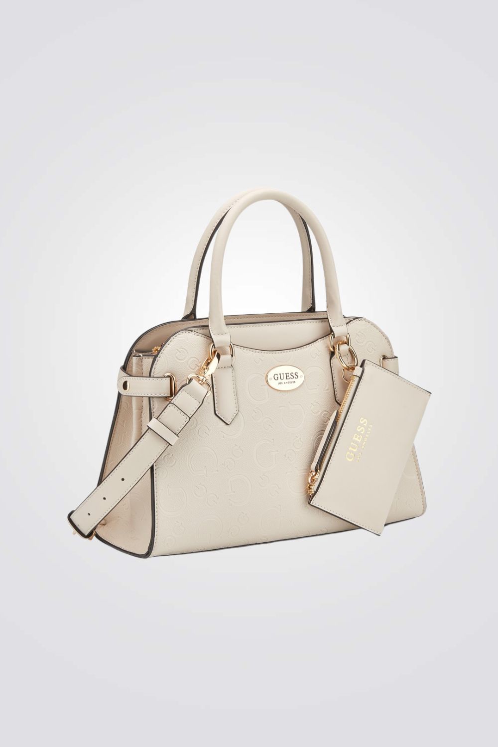 תיק יד עם נרתיק בצבע אבן