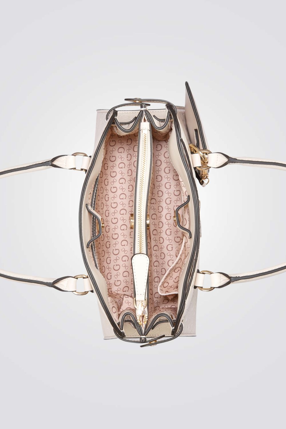 תיק יד עם נרתיק בצבע אבן