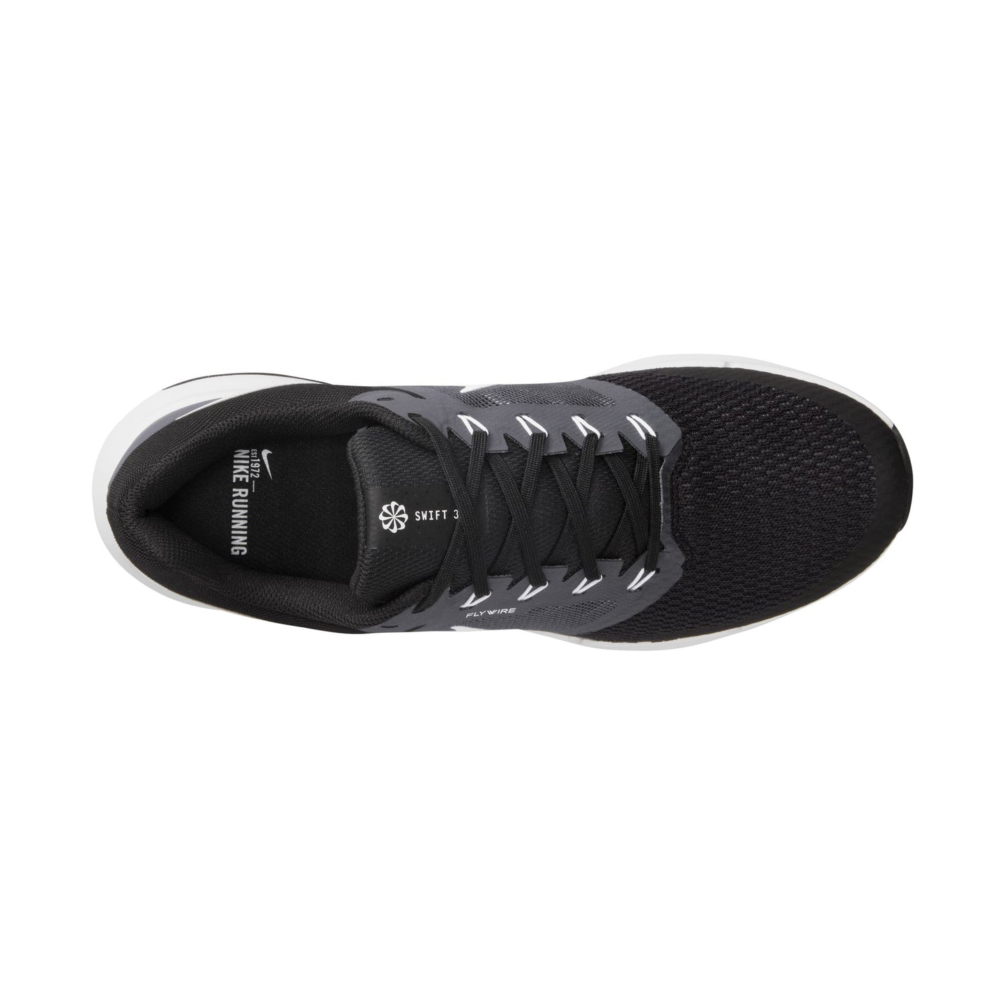 נעלי ספורט לגברים Run Swift 3 בצבע שחור ולבן