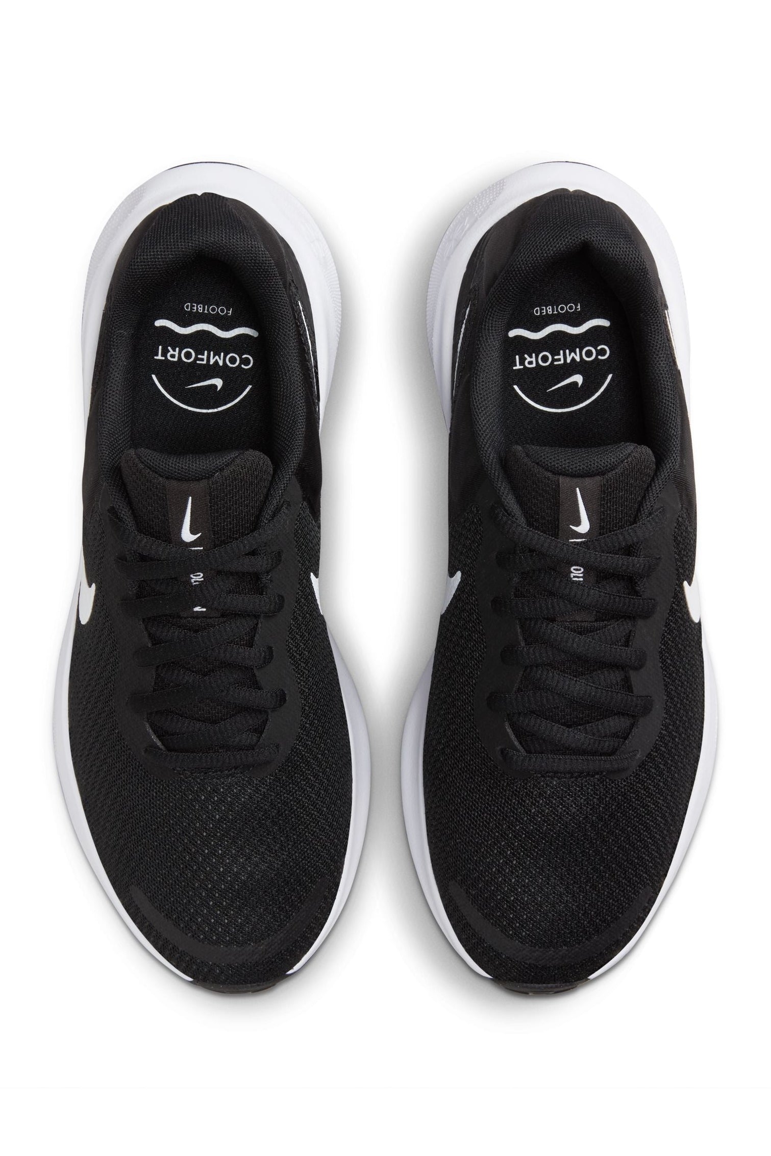 נעלי ספורט לנשים Revolution 7 בצבע שחור ולבן