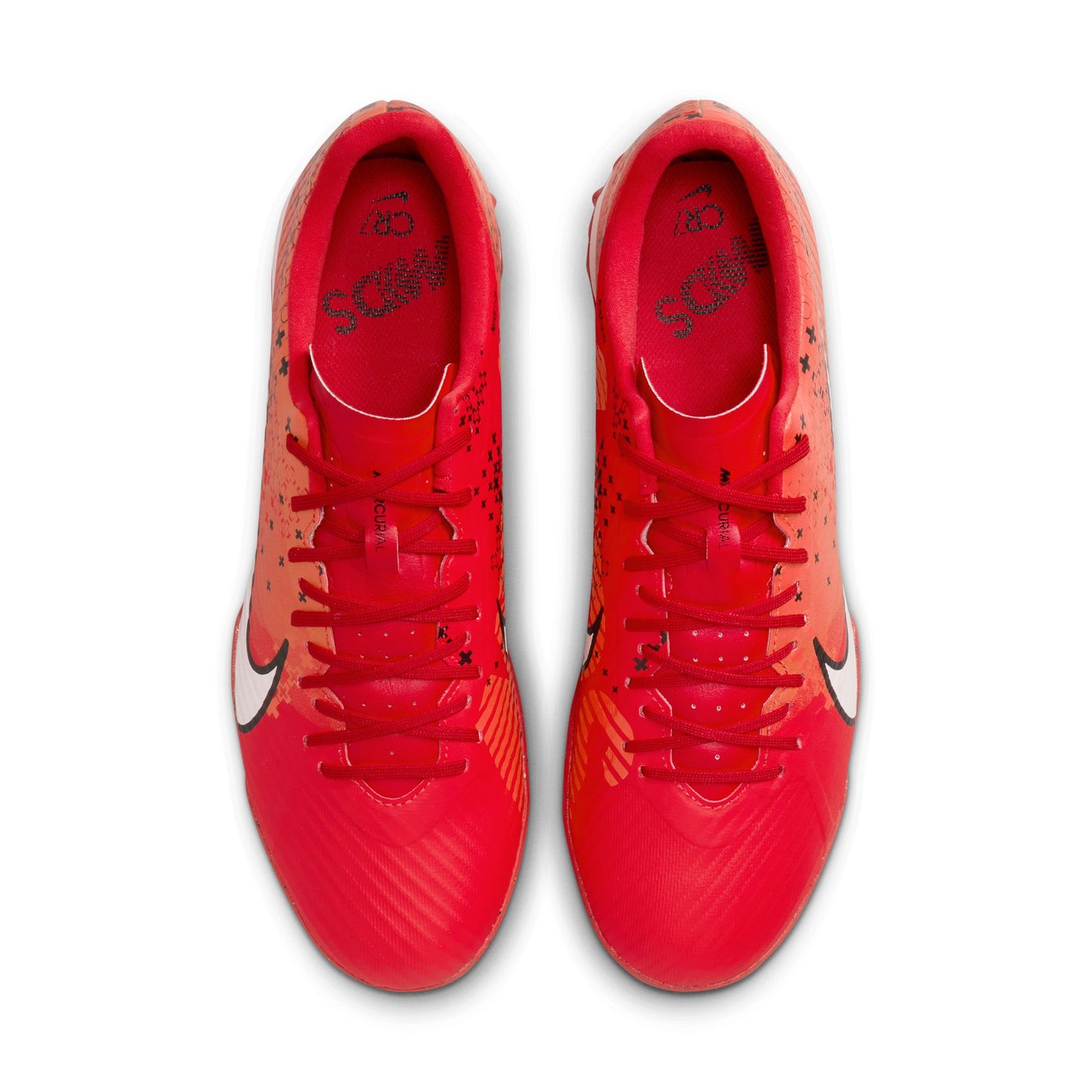 נעלי קטרגל לגברים Vapor 15 Academy Mercurial Dream Speed בצבע כתום ואדום