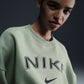 סווטשירט לנשים Sportswear Phoenix Fleece בצבע ירוק NIKE - 5