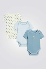 מארז 3 בגדי גוף לתינוקות - MASHBIR//365