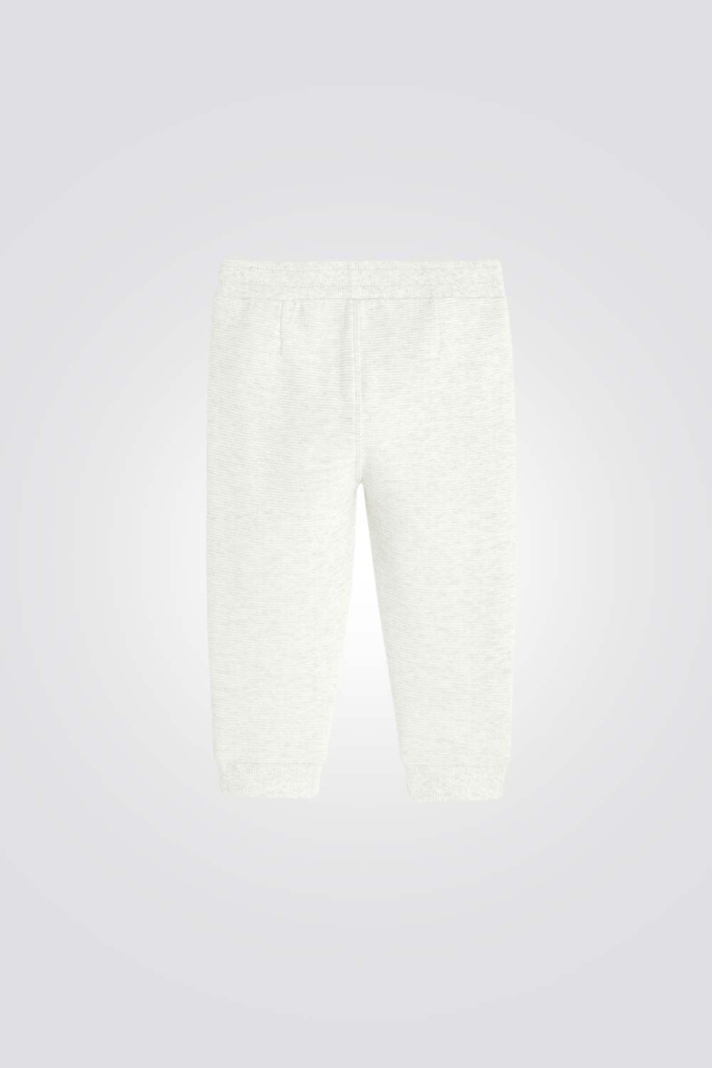 מכנסיים ארוכים לתינוקות בצבע אפור בהיר - MASHBIR//365