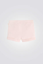 מכנסיים קצרים בצבע ורוד בהיר לתינוקות - MASHBIR//365