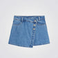 מכנסי חצאית לילדות בצבע ג'ינס - MASHBIR//365 - 3