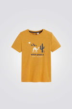 טישירט קצרה לילדים בצבע חרדל - MASHBIR//365