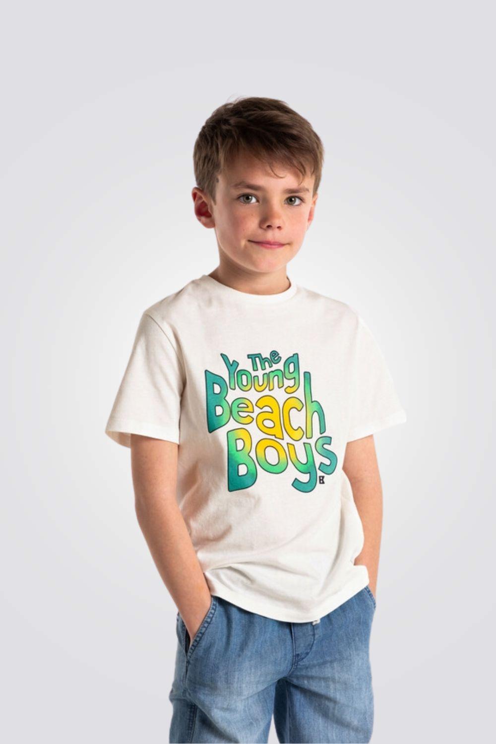 טישירט קצרה לילדים בצבע לבן - MASHBIR//365