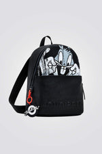 תיק גב באגס באני לנשים בצבע שחור - MASHBIR//365