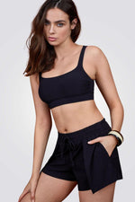 מכנסי בגד ים לנשים בצבע שחור - MASHBIR//365