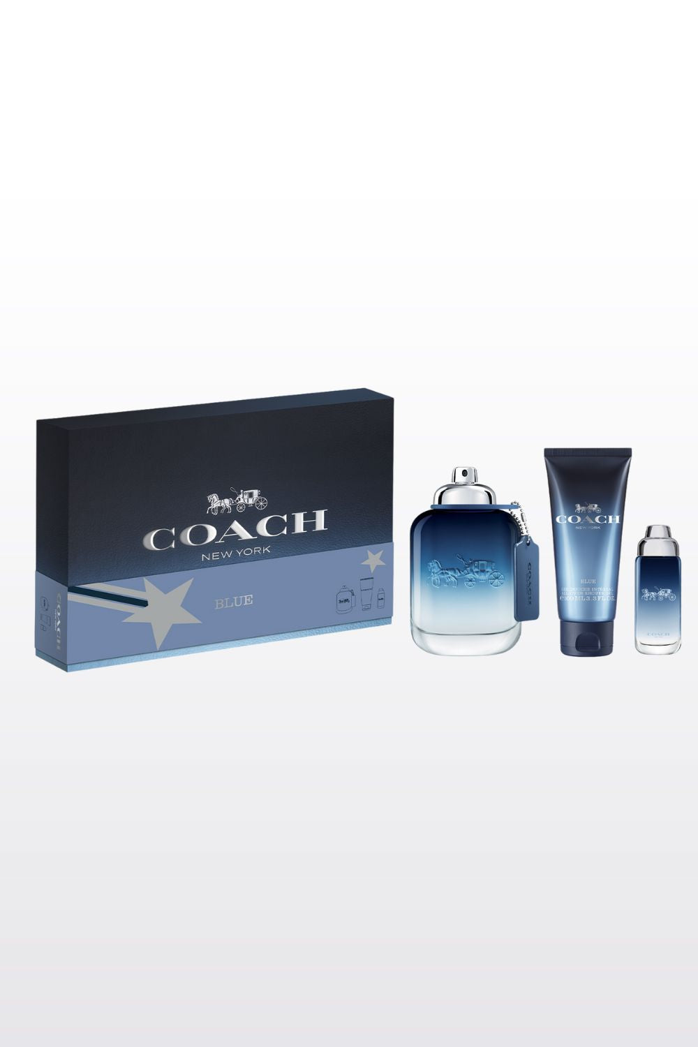 מארז בישום לגבר 100 מ"ל + 15 מ"ל + ג'ל רחצה 100 מ"ל BLUE E.D.T