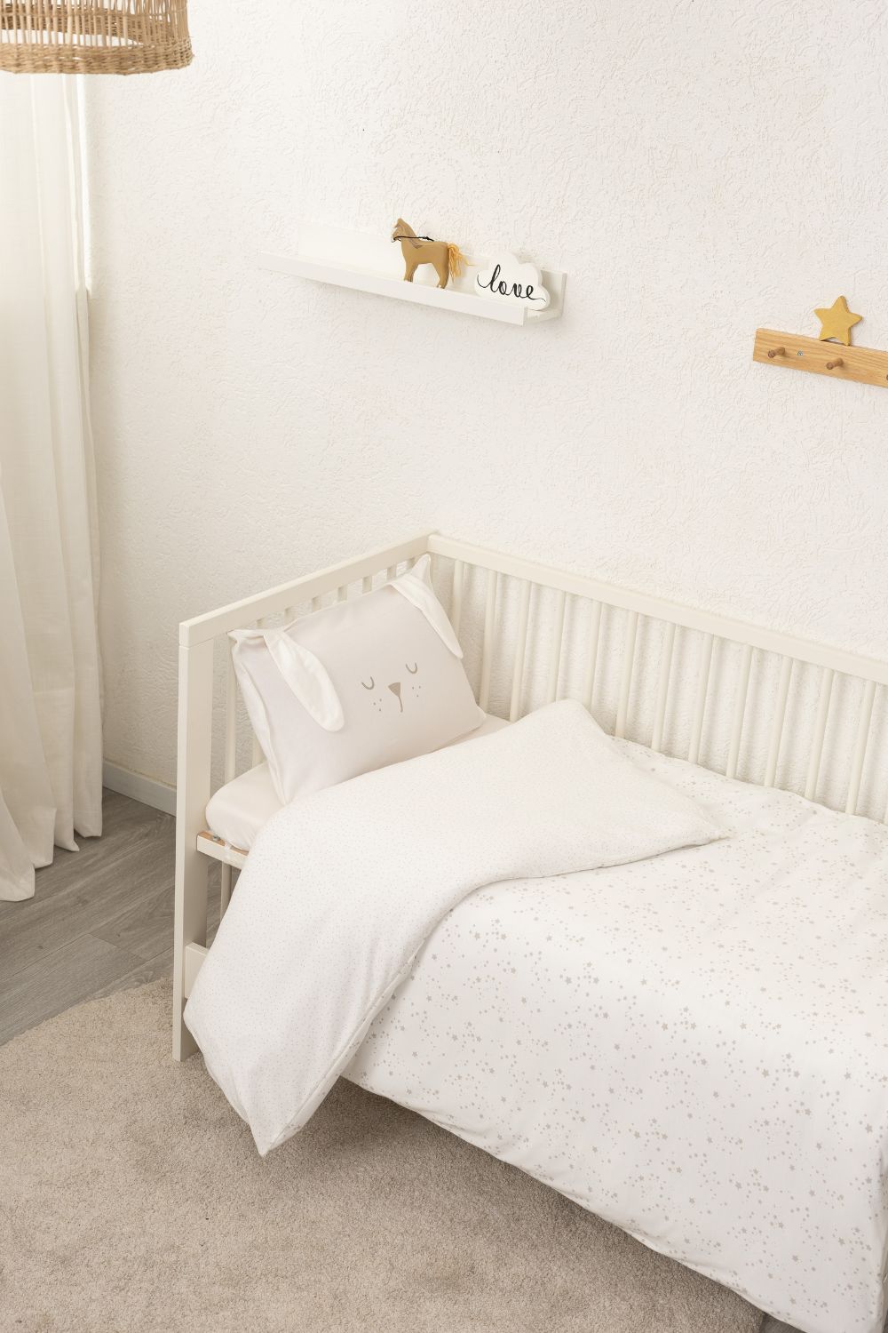 סט מצעים מיטת תינוק 3 חלקים