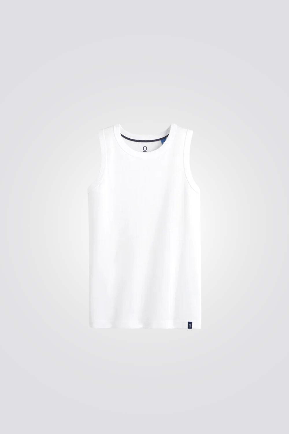 גופיה לנערים בצבע לבן