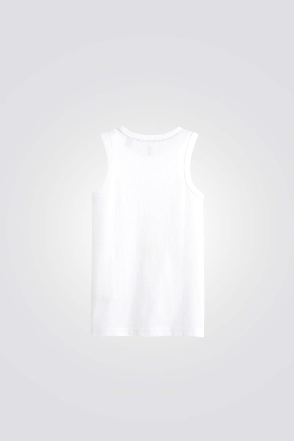 גופיה לנערים בצבע לבן