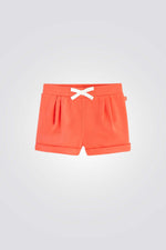 מכנסיים קצרים לתינוקות בצבע כתום