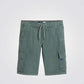 מכנסי ברמודה לילדים בצבע ירוק - 2